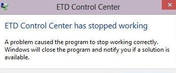 What is ETD Control Center