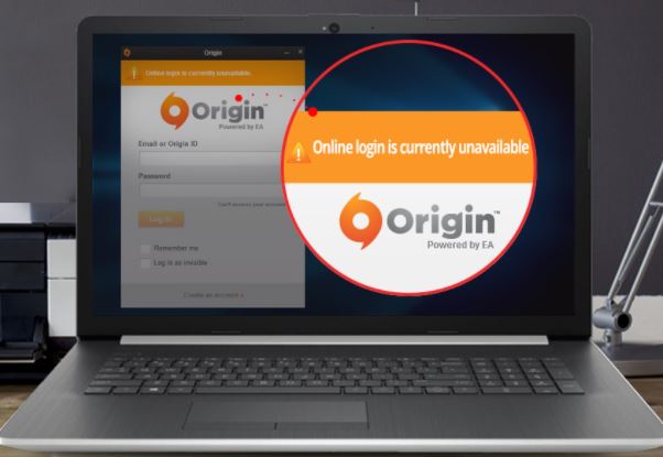 Fixing the "Origin Online Login Is Currently Unavailable" error