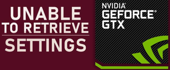 GeForce Experience settings cannot be obtained. This is a solution to the problem.