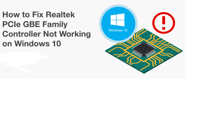 Troubleshooting the Realtek PCIe GBE family controller not working