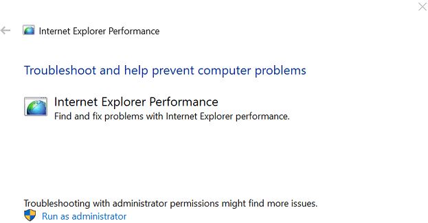 Fix "long-running script" error in Internet Explorer 11