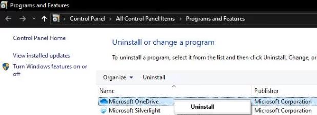 How do I fix the "OneDrive is not provided for this user" error?