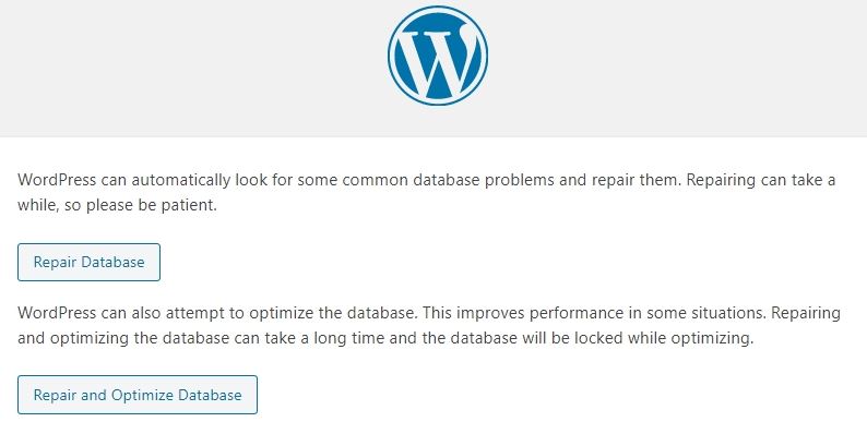 How to fix a WordPress database connection error