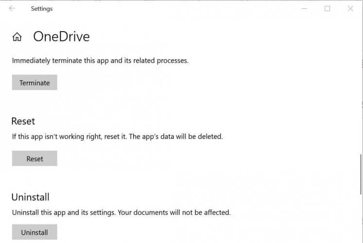 To fix OneDrive 0x8004de34 error in Windows 10