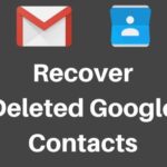 How to do it: Restore deleted contacts from Google