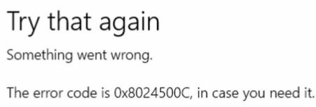 How to resolve the Windows Update error 0x8024500c