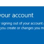 Troubleshooting the message: We cannot sign in to your account, you've been logged in with a temporary profile