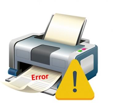 What causes HP oxc4eb827f printer error code?
