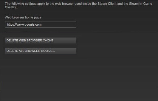 Here's how to fix the Steam browser not working in the game